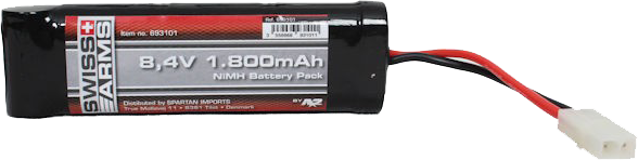 SWISS ARMS 8,4 V 1.800 mAh NiMH-batterij