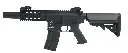 Colt M4 Special Forces Mini AEG Zwart Volledig metaal 1.2J