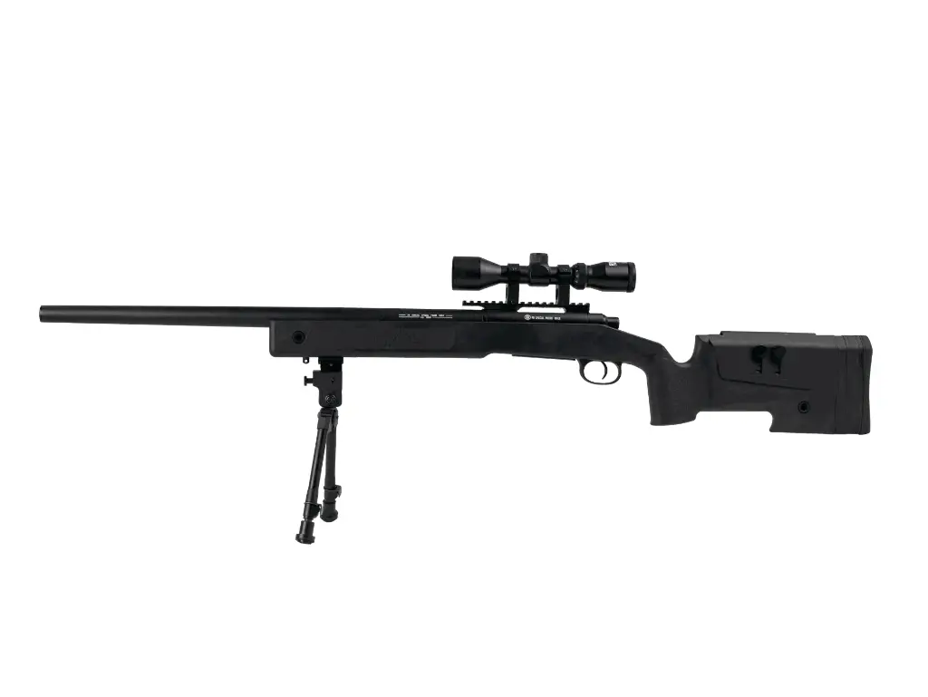 FN SPR A2 veer zwart 6 mm 30BBs 1.7J