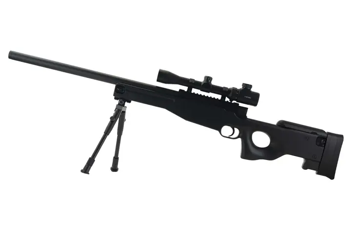 Double Eagle M59P Airsoft Sniper Rifle met vizier en bipod