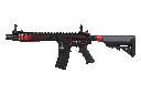Colt M4 Blast Red Fox Ed Volledig metaal 300 BBS 1 J Mosfet