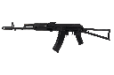 AKS-74MN zwart AEG staal 6 mm 450 BBS 1J