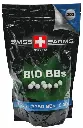 Witte biologisch afbreekbare bolletjes 0,30 g zak van 1 kg