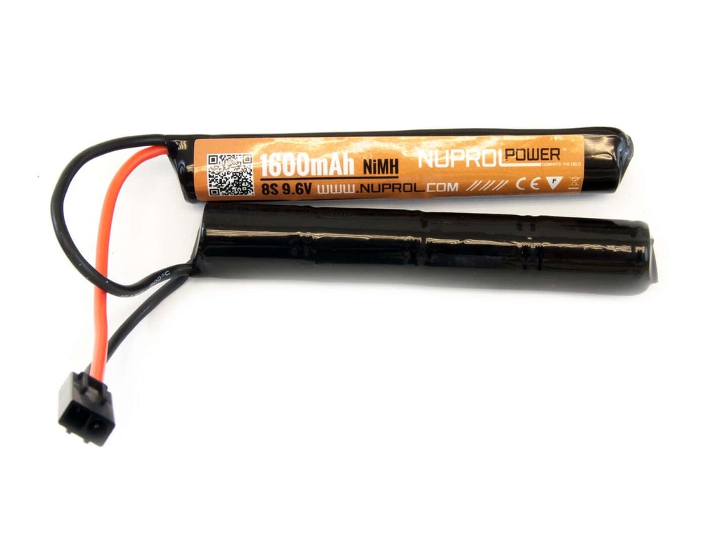 2-cellen 9,6v / 1600 mAh NiMh-batterij