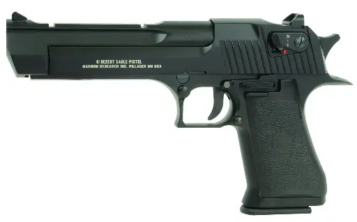 [CYB090505] DESERT EAGLE Co2 6mm C. Mobile Auto 21BB's (korte lader) E=1 J Max