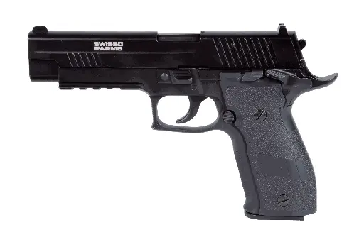[CYB280514] SA Navy Pistol XXL Co2 metaal 6mm beweegbare schuif 15BB's E=1 J. Max