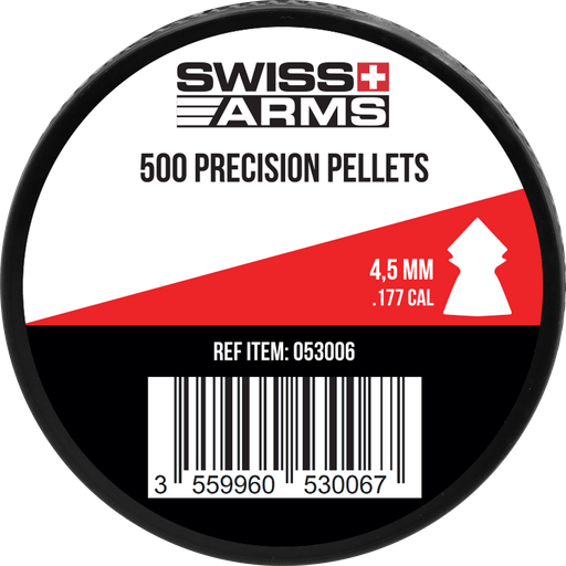 [CYB053006] SWISS ARMS puntige loodjes van 4,5 mm cal.177 Hoge kwaliteit