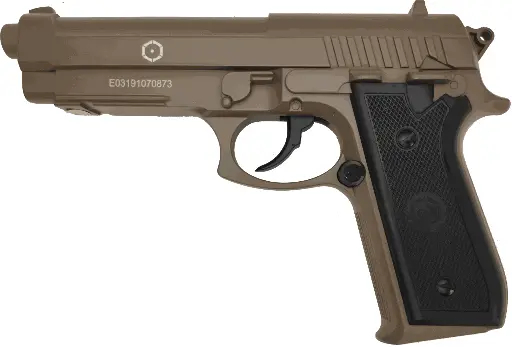 [CYB210309] CYBERGUN PT92 TAN Co2 6mm volledig metaal 15BB's E=0,9 J