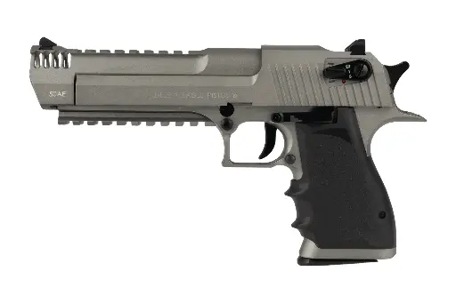 [CYB950504] DESERT EAGLE L6 CO2 6mm terugslag Full Auto RVS metalen cilinderkop E=1.1J.
