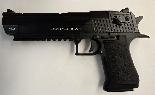[CYB950505] DESERT EAGLE Black Rail C. Mobile Auto (kort magazijn) 21BB's E = 1 J. Max