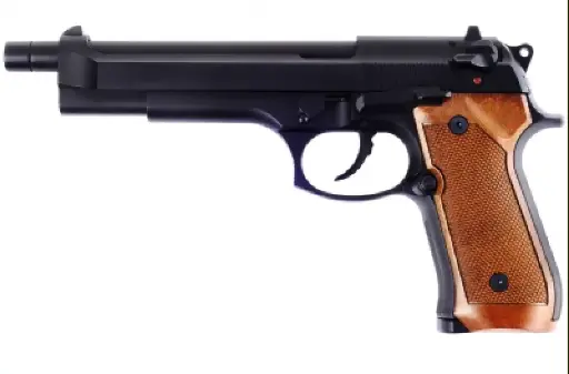 [CYB500561] WE M92 Lang GBB Gas Volledig metaal Zwart 6 mm 25BBs